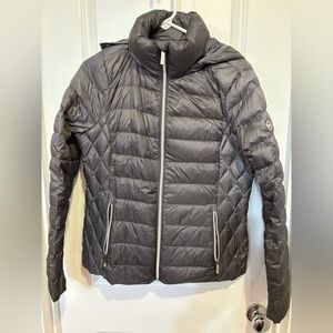 Michael Kors Charcoal Puffer Jacket